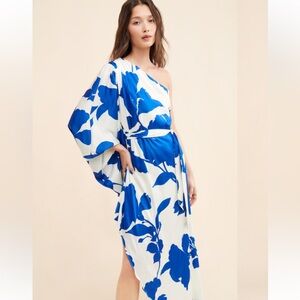 Hutch Satin One-Shoulder Maxi Dress